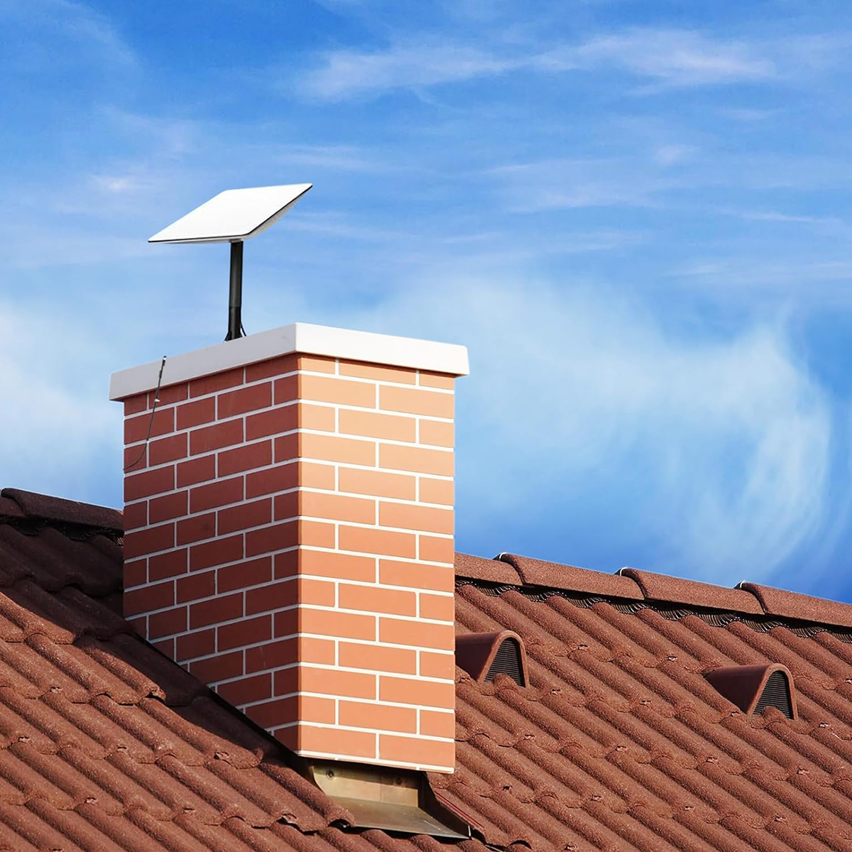 Heavy-Duty Carbon Steel Roof Mount for Starlink Gen 2 Dish